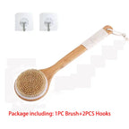 NourishGo Long Handled Body Brush